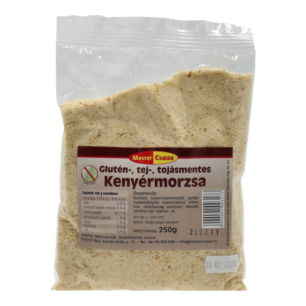 Mester Family glutenfreie Brotkrumen 250 g