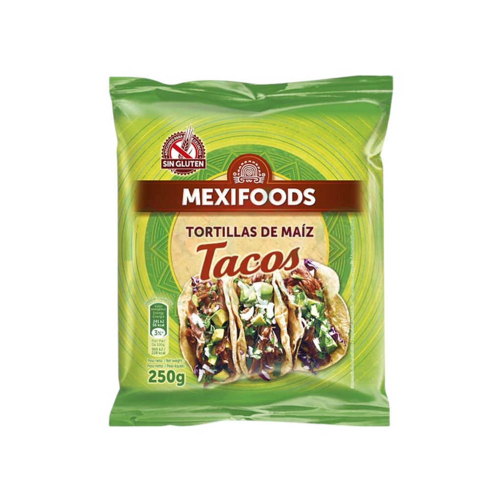 Mexifoods corn tortilla 16 cm 250 g