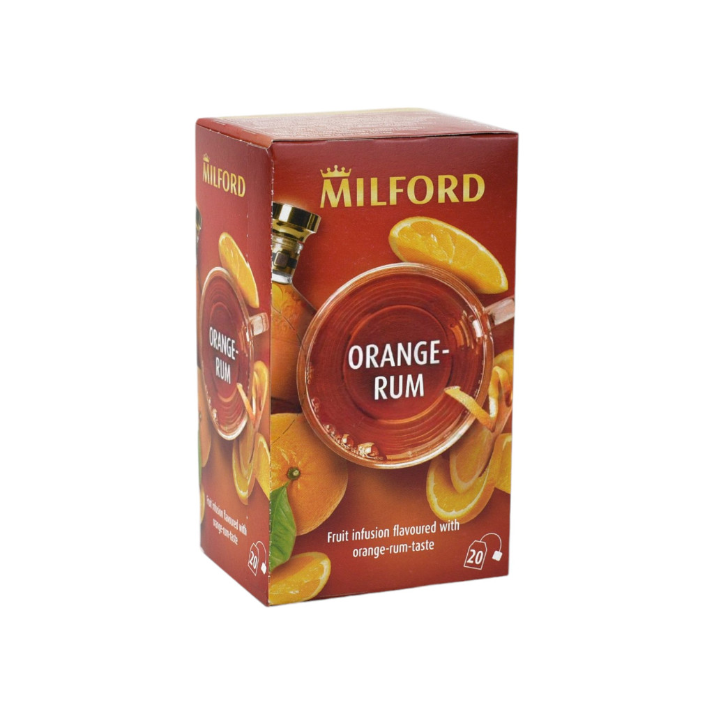 Milford Früchtetee Orange-Rum 20 Stück