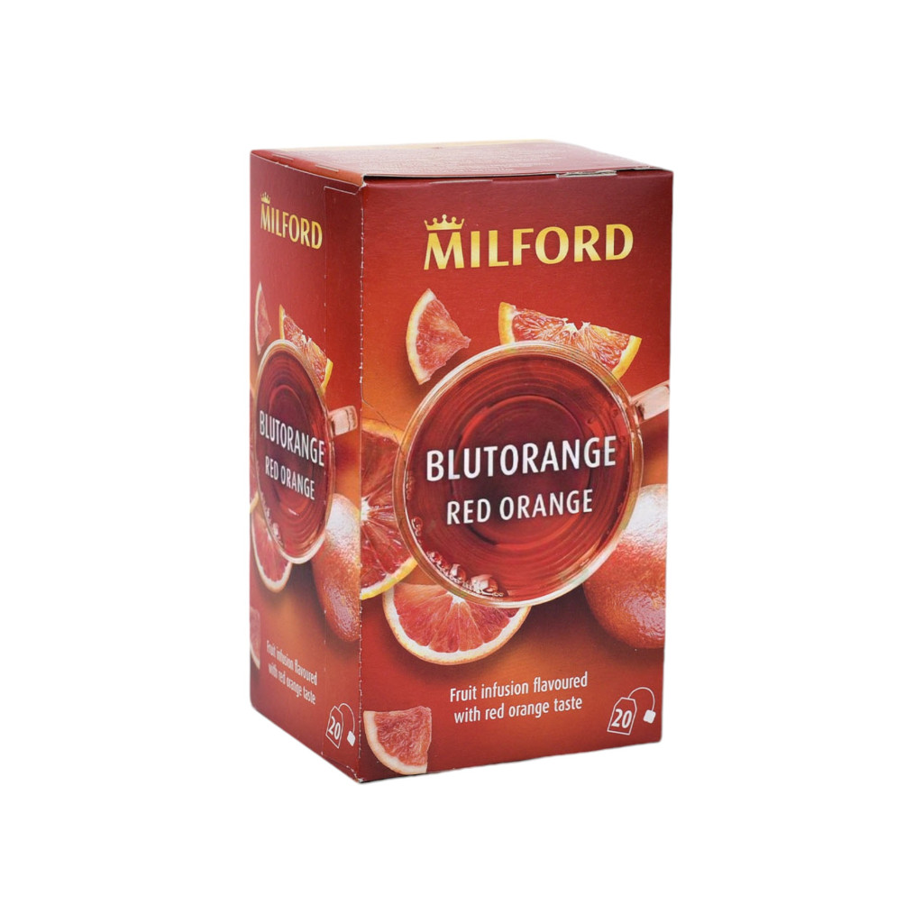 Milford vérnarancs ízű gyümölcstea 20x2,5g 50 g