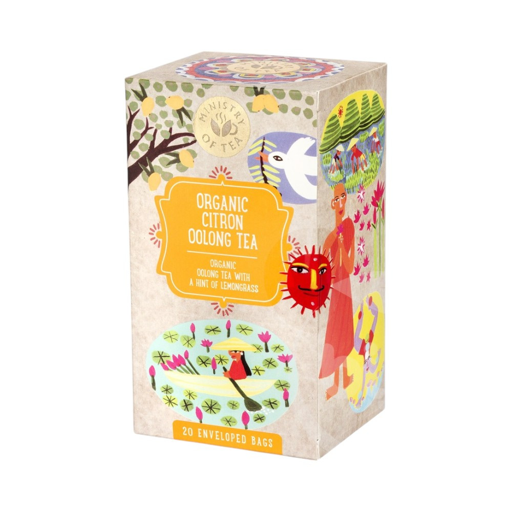Ministry of tea organic citron oolong bio tea 30 g