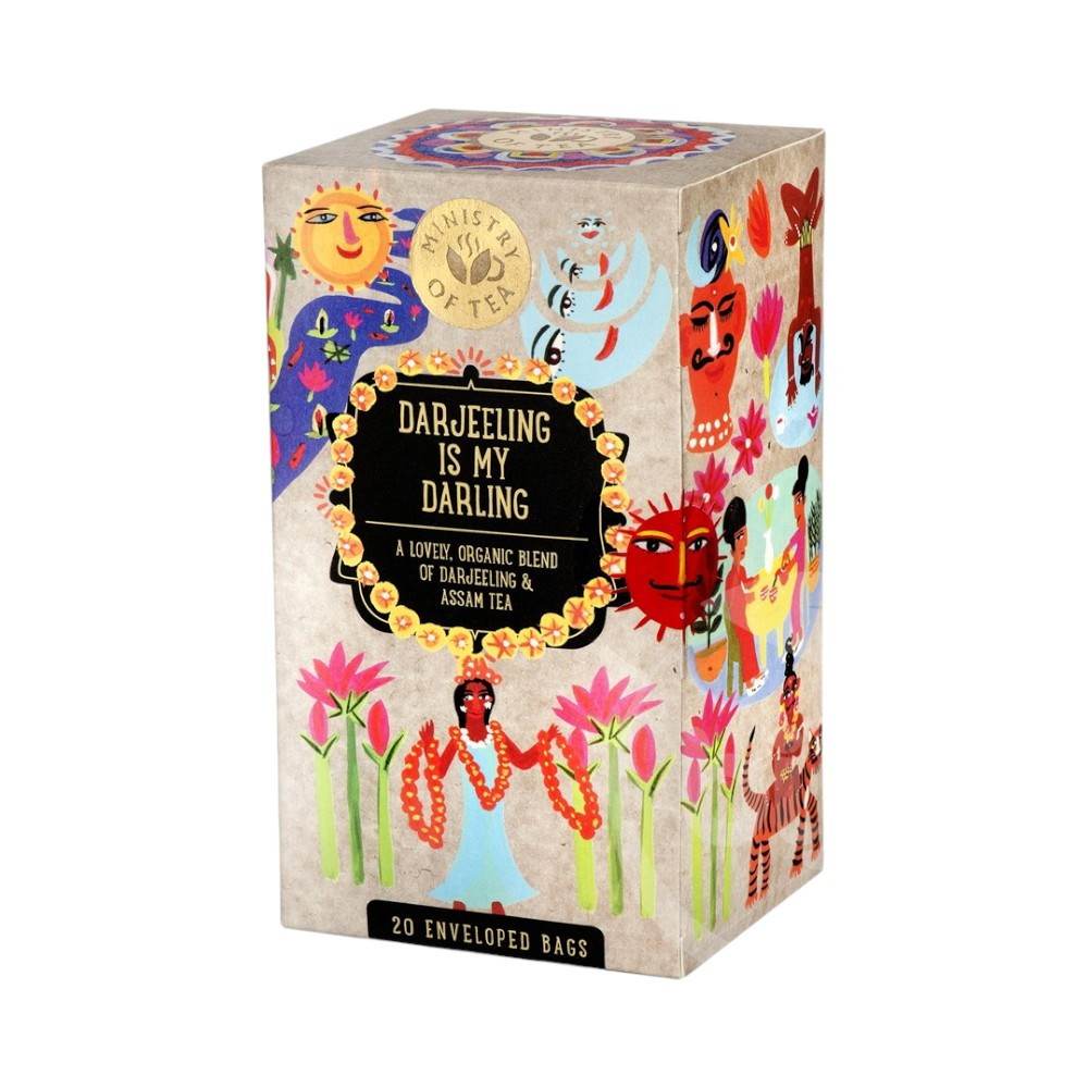 Ministry of tea organic darjeeling is my darling bio tea 35 g