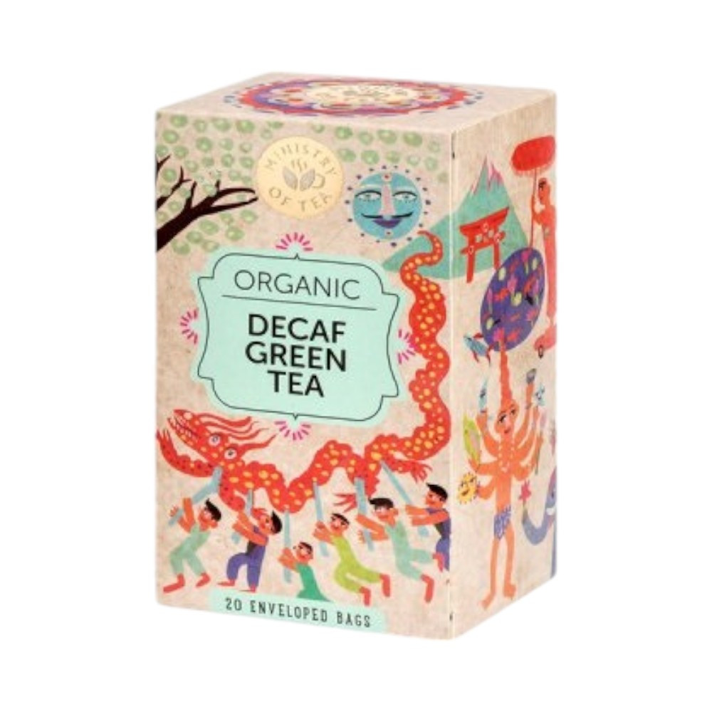 Ministerul Ceaiului organic decofeinizat din ceai verde bio 35 g