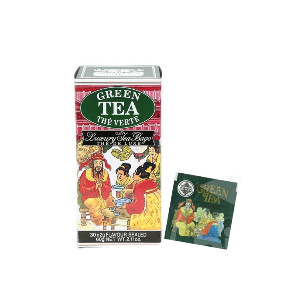 Mlesna zöld tea kínáló dobozban 30x2g 30 db