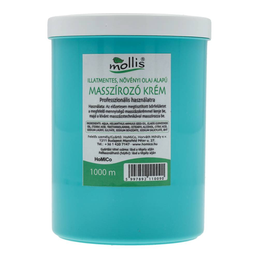 Vôňa Mollis masážny krém bez zápachu 1000 ml