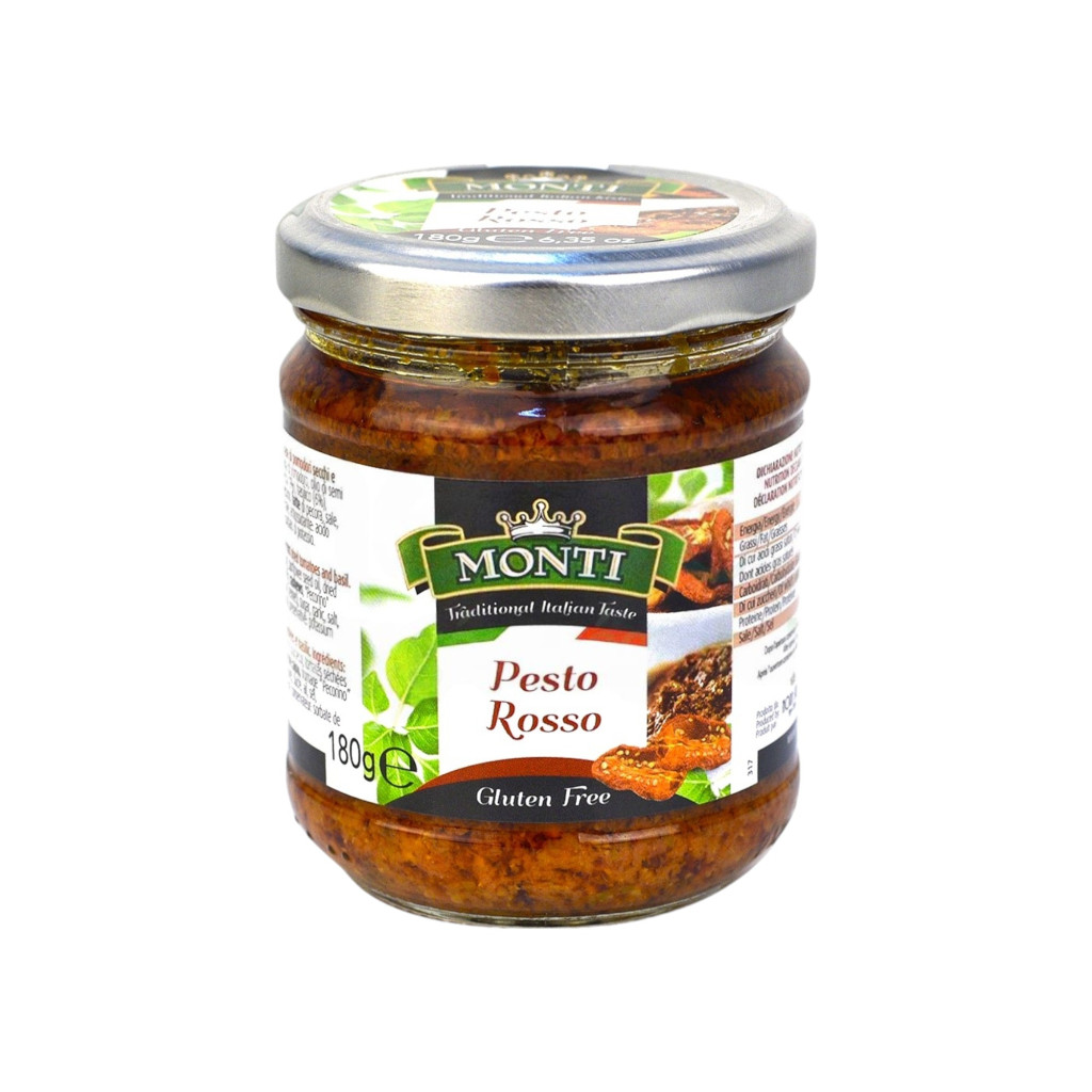 Gluten-free červené pesto Monti 180 g