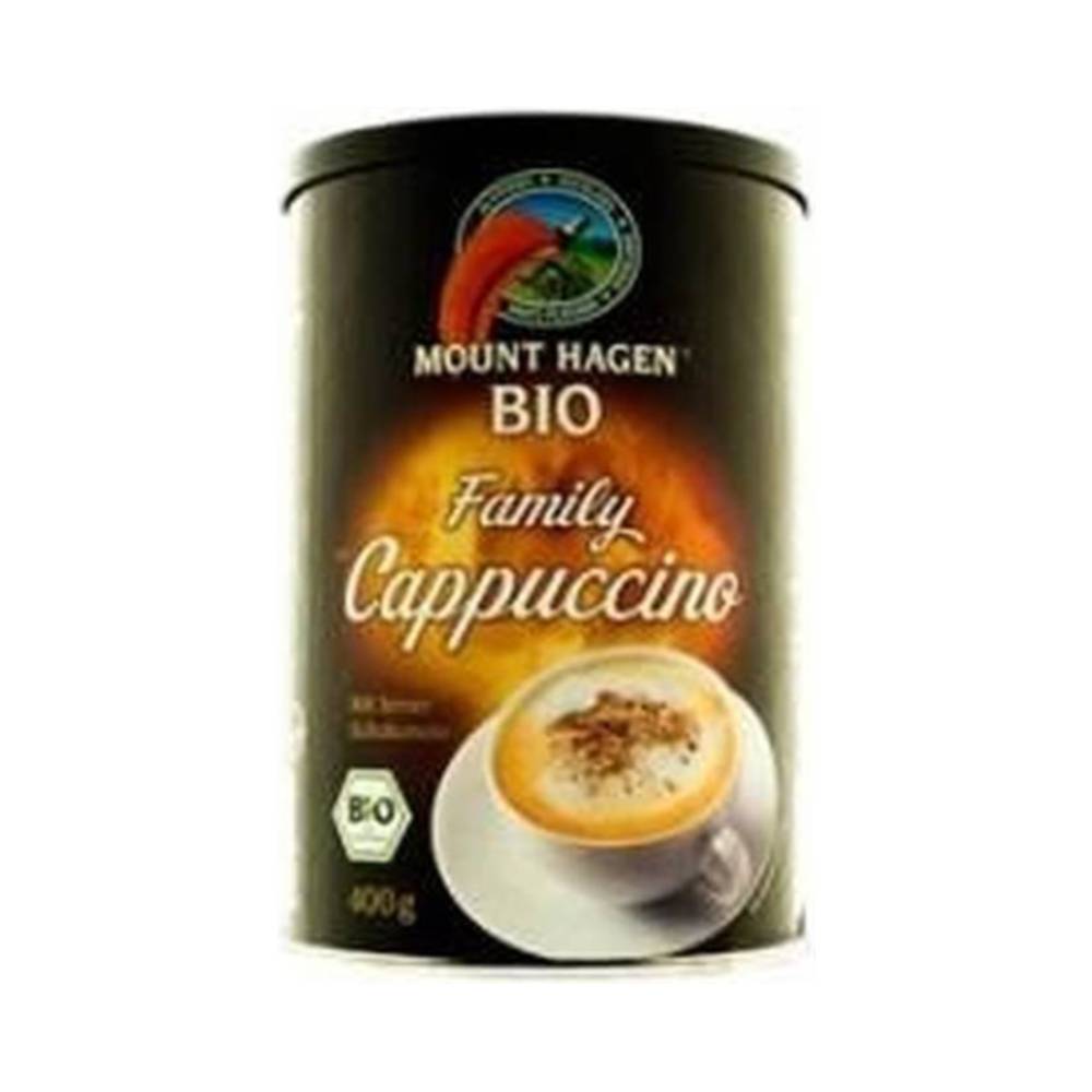 Family pack with 400 g of organic cappuccino Mount Hagen