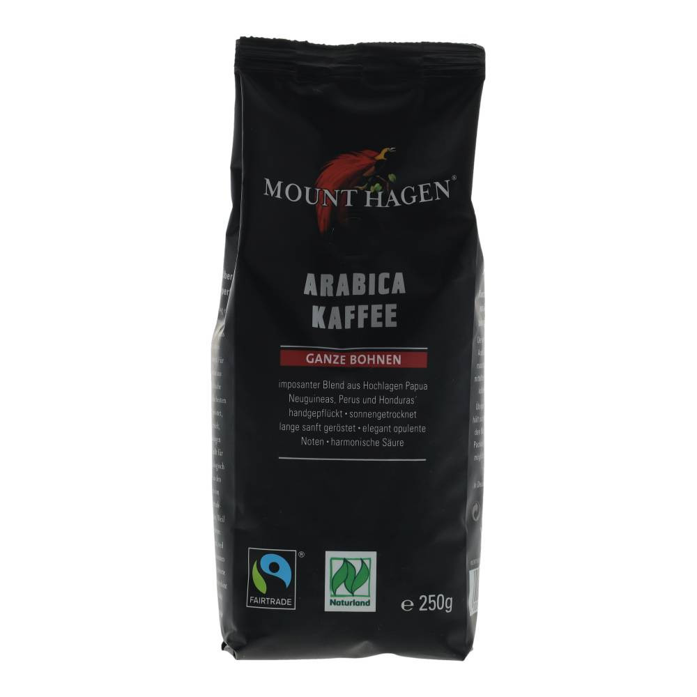 Bio pražená káva Mount Hagen 250 g