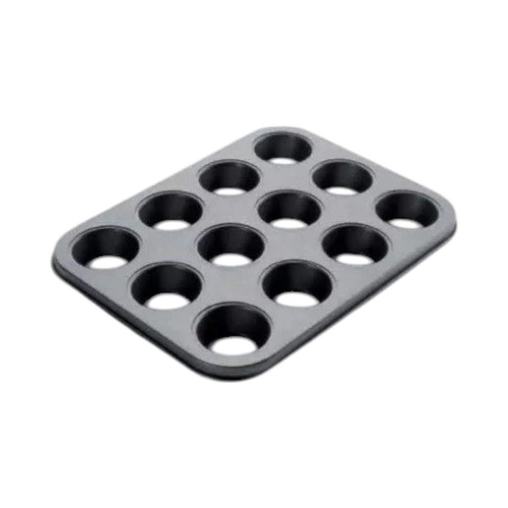 Formă pentru copt muffin 12 bucăți Ibili 820501 antiaderentă 1 bucată