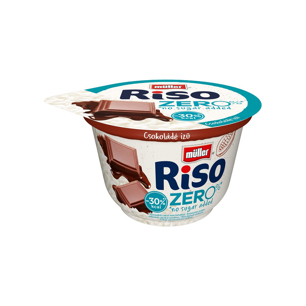 MÜLLER ZERO TEJBERIZS CSOKIS 200G CM.25N