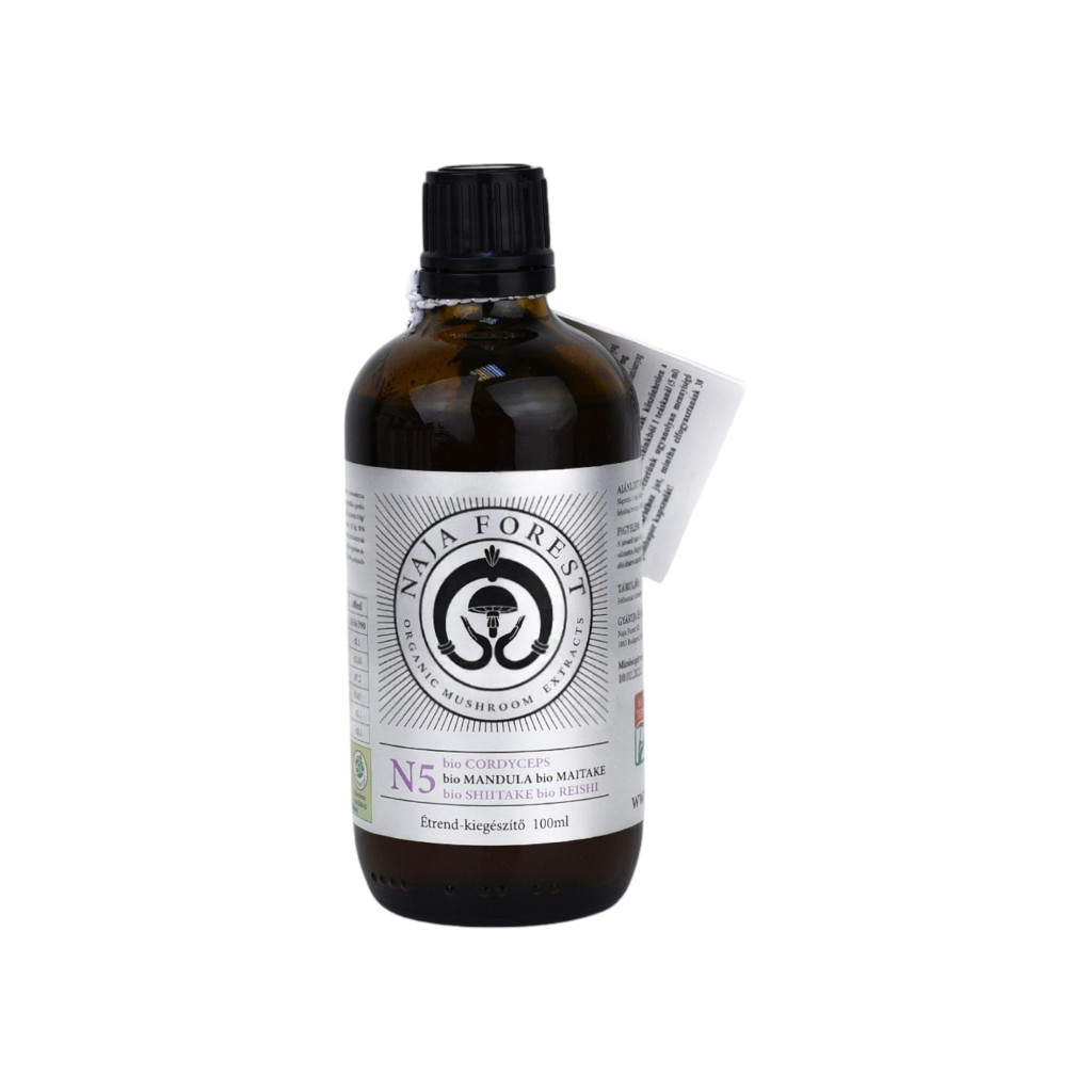 Naja forest N5 bio cordyceps, bio mandula, bio maitake, bio shiitake, bio reishi étrendkiegészítő 10