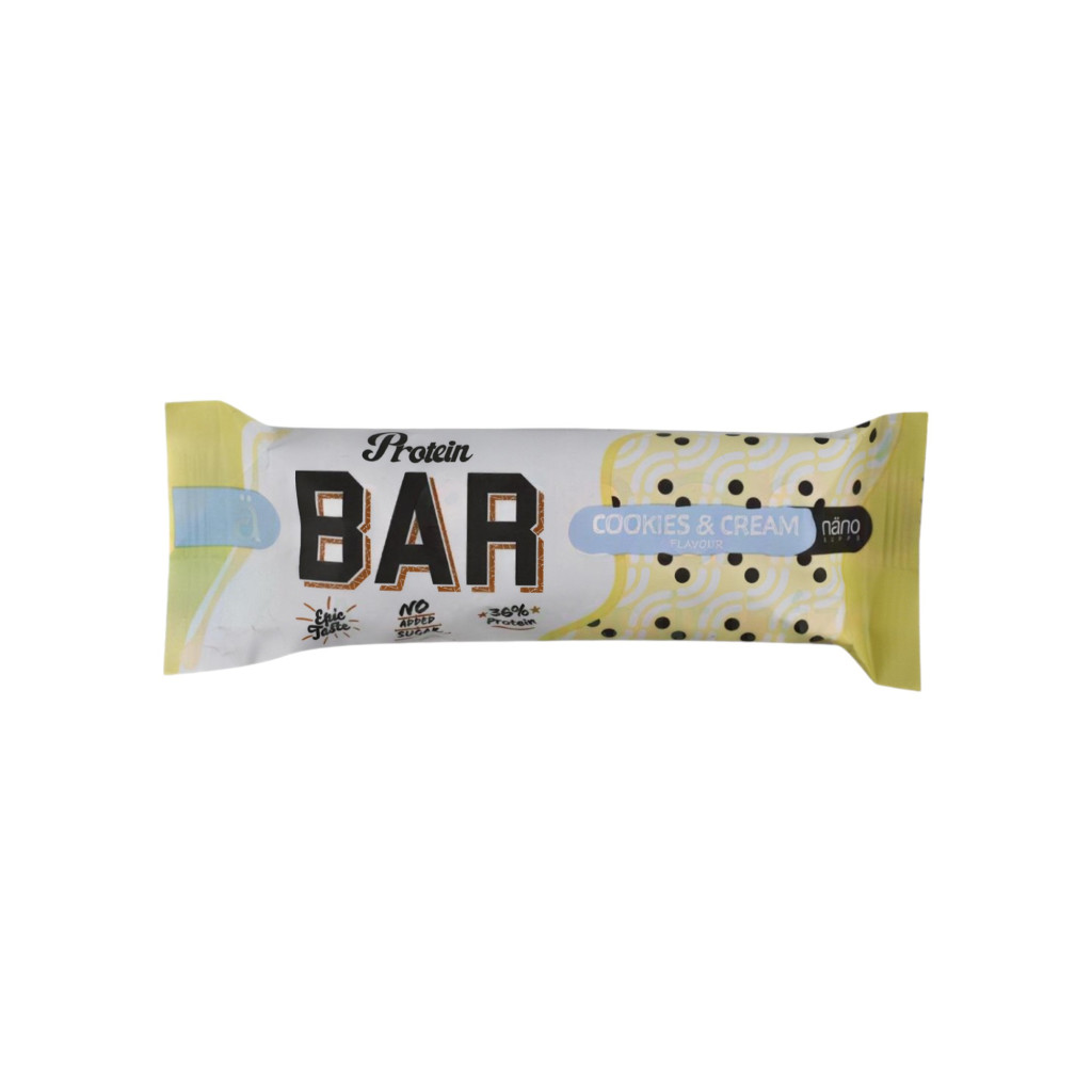 Näno Supps protein bar cookies&amp;cream 55 g
