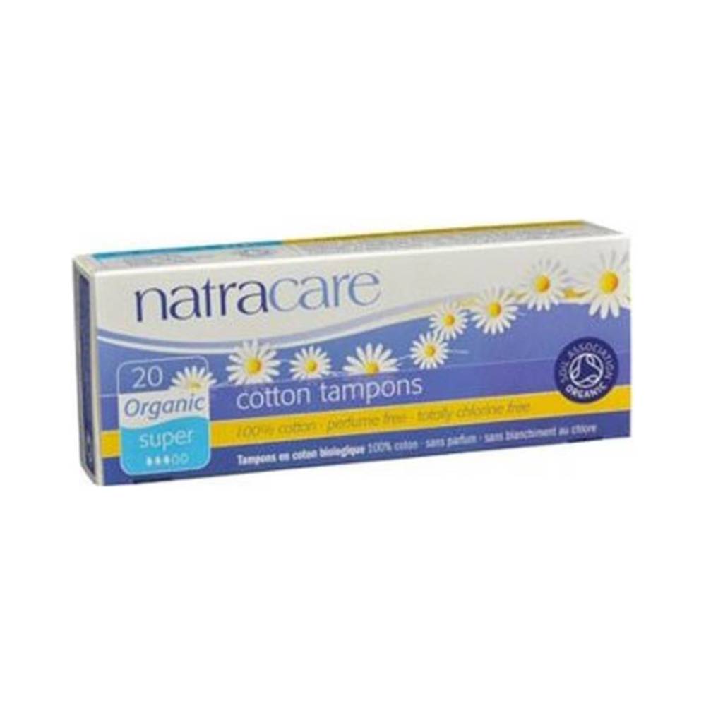 Tampoane biodegradabile Natracare super 20 buc