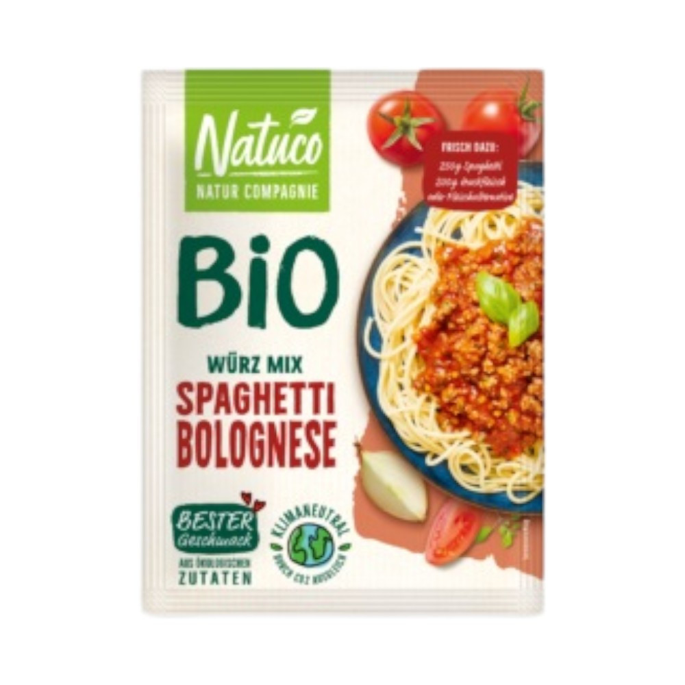Natuco bio bolognai spaghetti alap 36 g