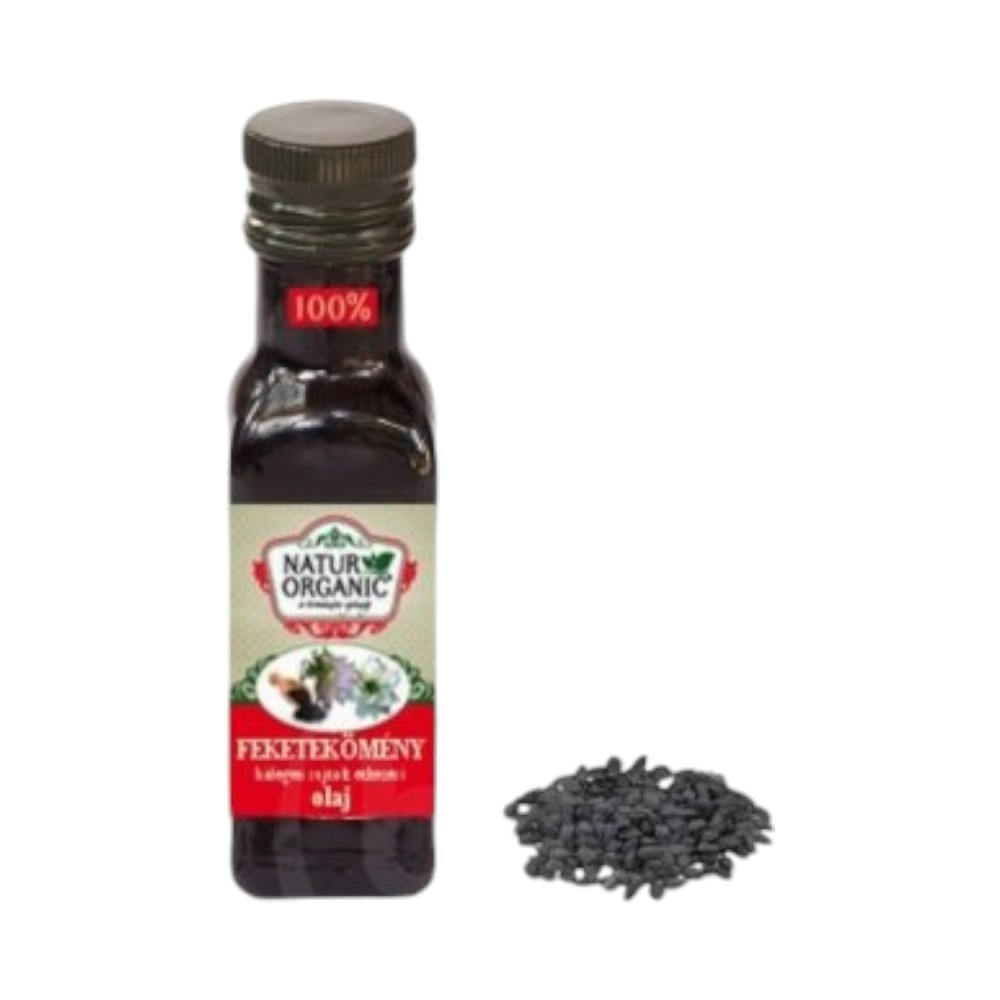 Přírodní organický olej z černého kmínu Natur 100 ml