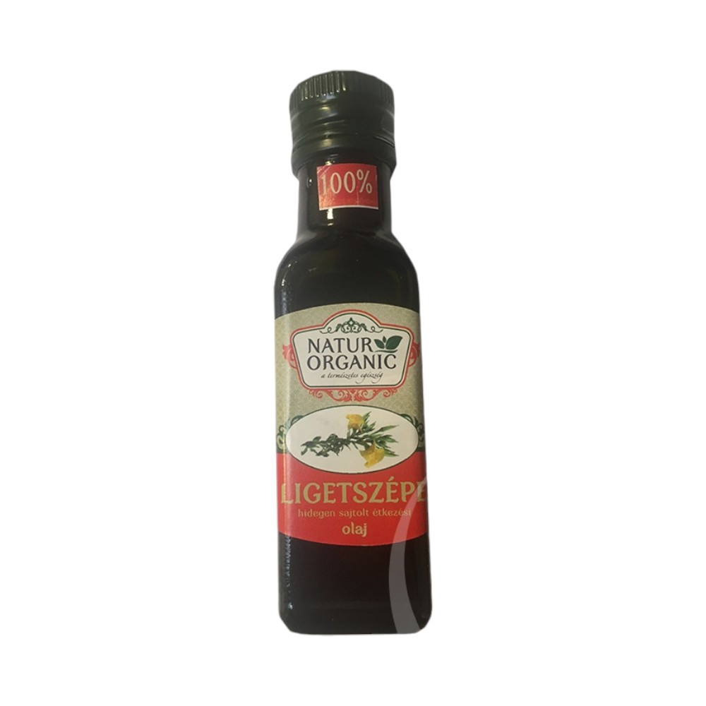 Ulei organic de luminiță naturală presat la rece pentru alimentație, 100 ml