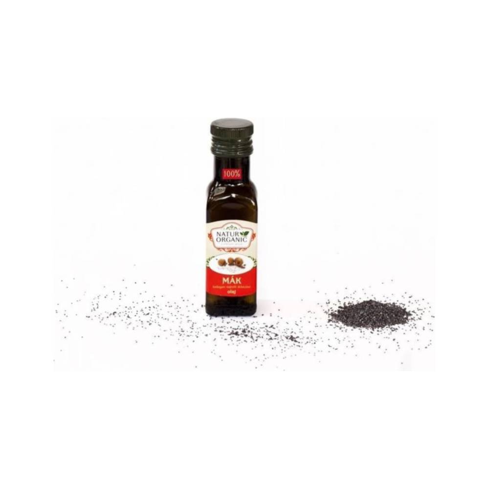 Přírodní organický makový olej Natur 100 ml