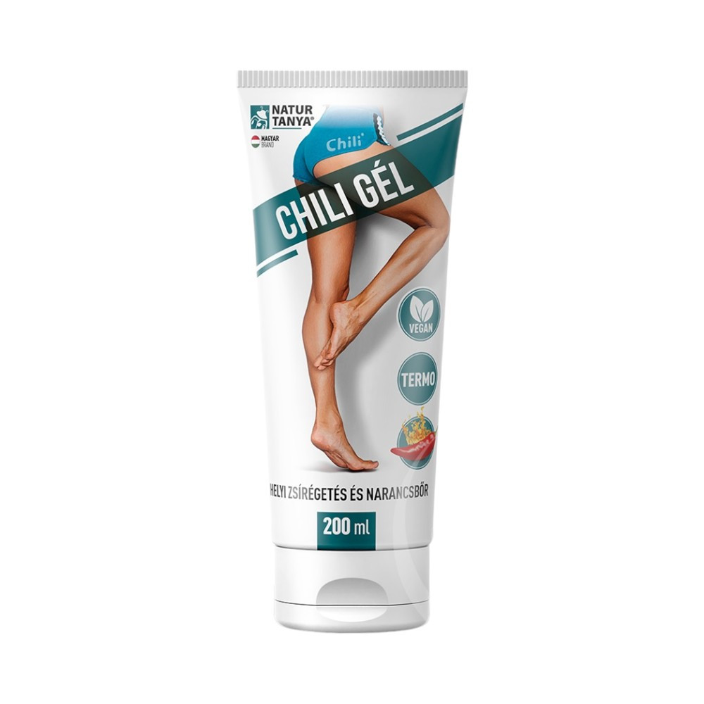 Gel de chili local pentru consum și anti-celulită Natur Tanya, 200 ml