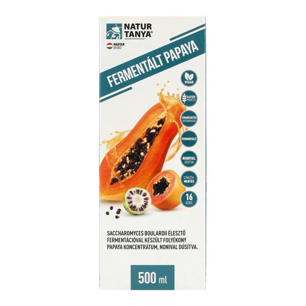NATUR TANYA FERMENTÁLT PAPAYA 500ML