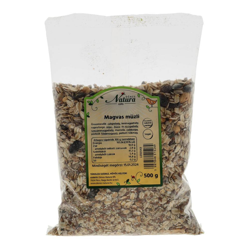 Natural Seed Cheap Muesli 11 Ingredients 500 g