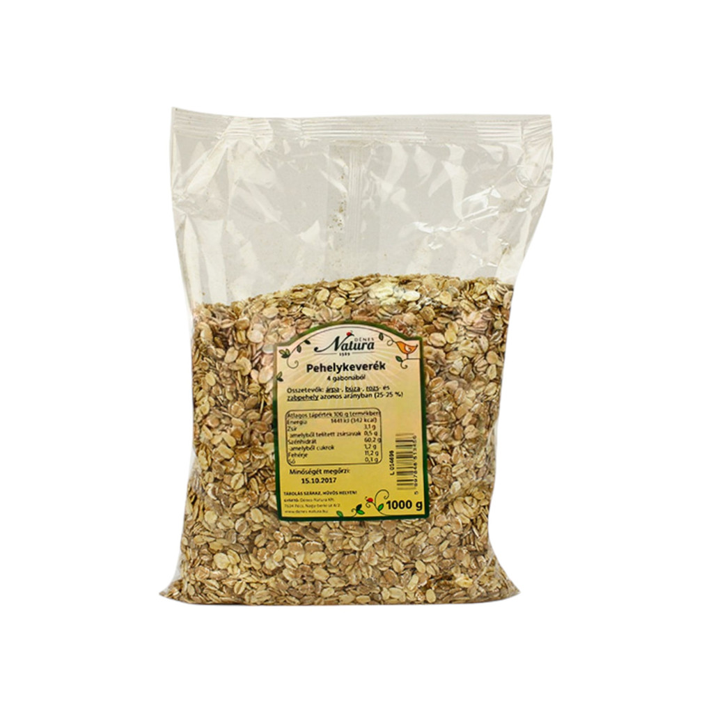 Natura cereal mix from 4 grains, 1000 g