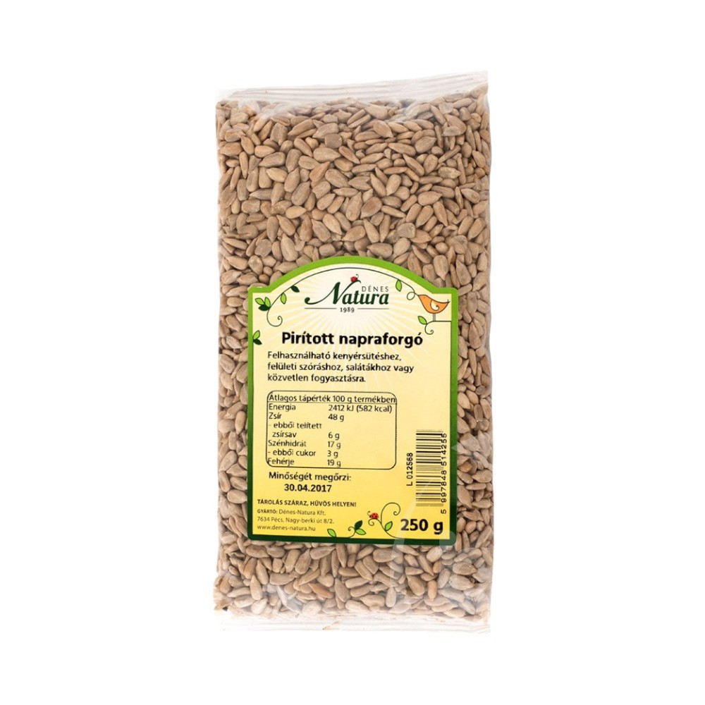 Natura pirított napraforgó 250 g