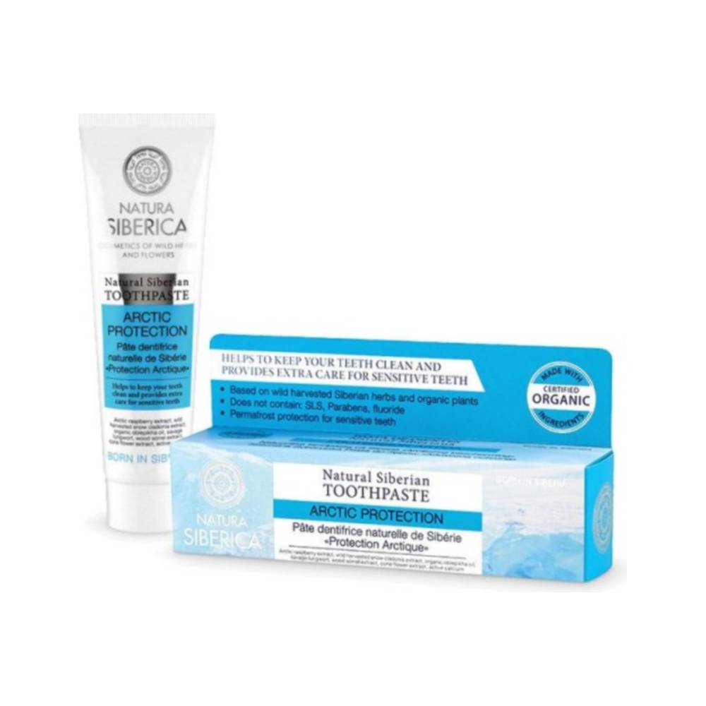 Natural toothpaste Natura Siberica "Arctic Protection" for sensitive teeth 100 g