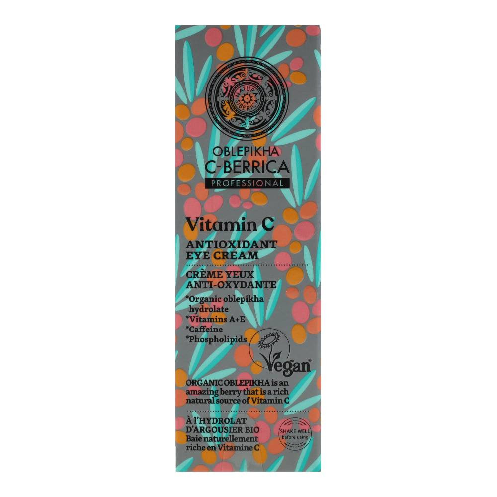 Natura siberica oblepikha C-berrica antioxidáns szemkörnyékápoló krém c-vitaminnal 30 ml