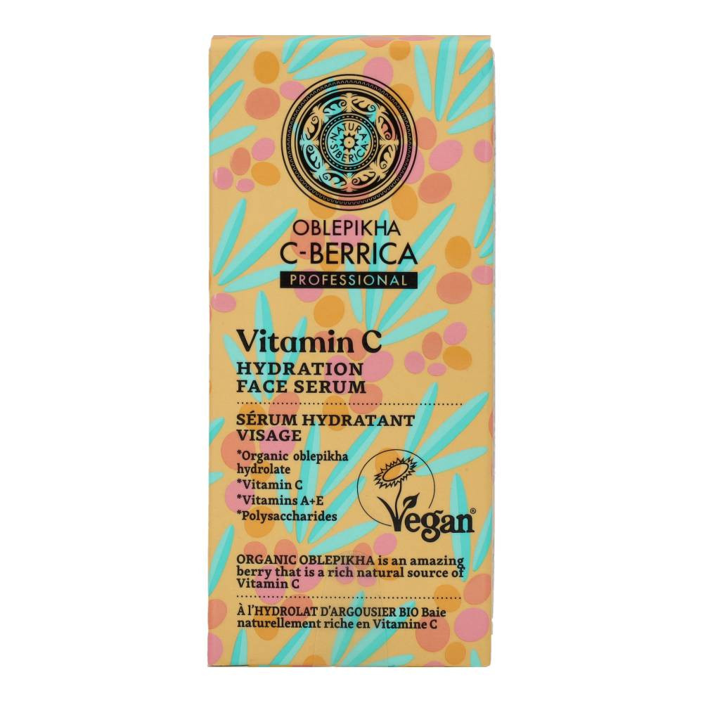 Natura siberica oblepikha C-berrica hidratáló arcszérum c-vitaminnal 30 ml