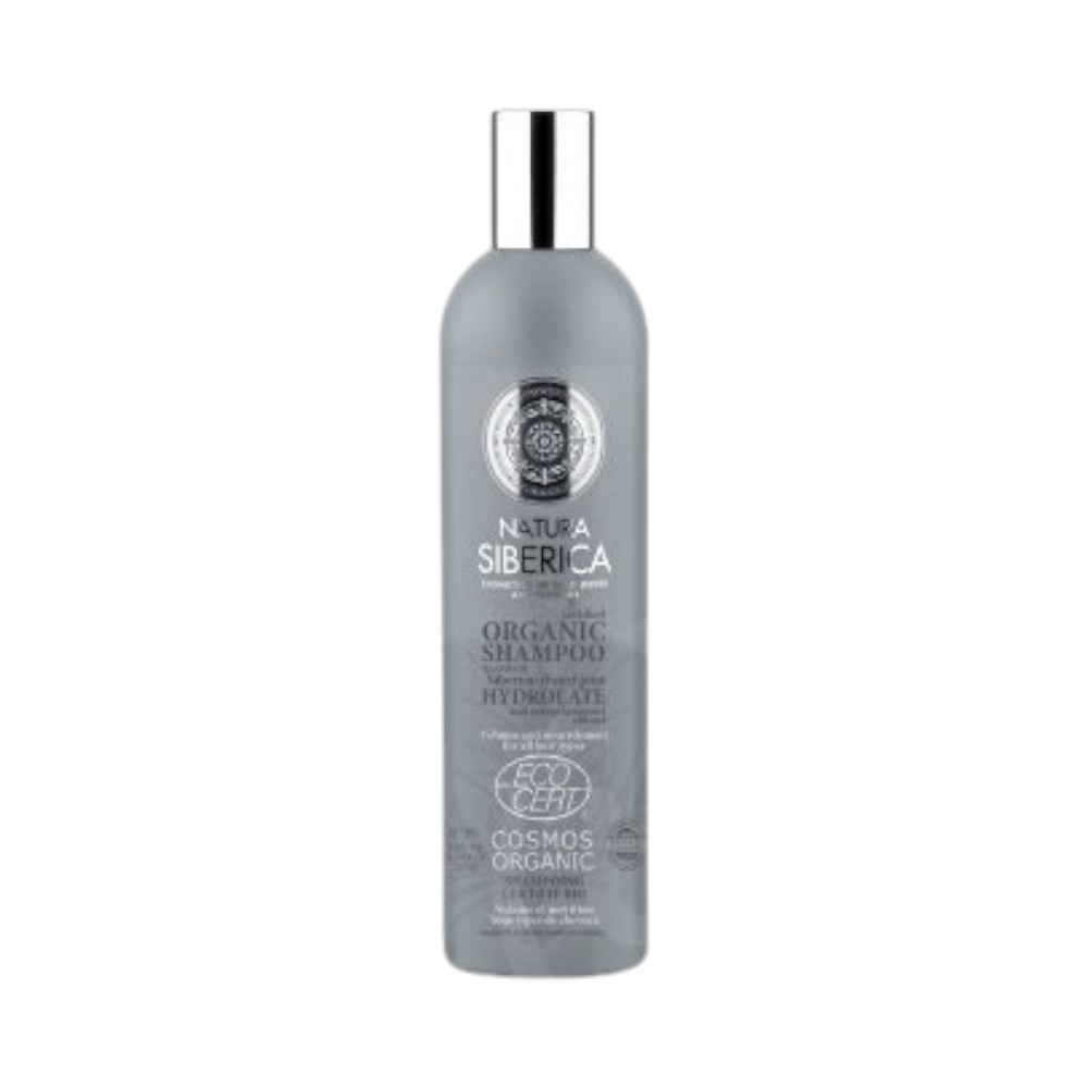 Natura siberica virágvíz alapú dúsító-tápláló sampon 400 ml