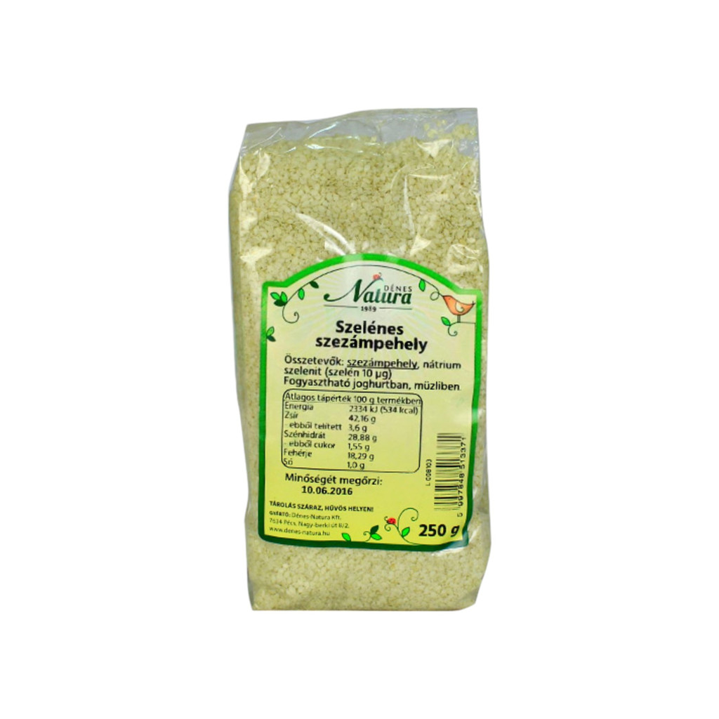 Natura slané sezamové lupínky 250 g