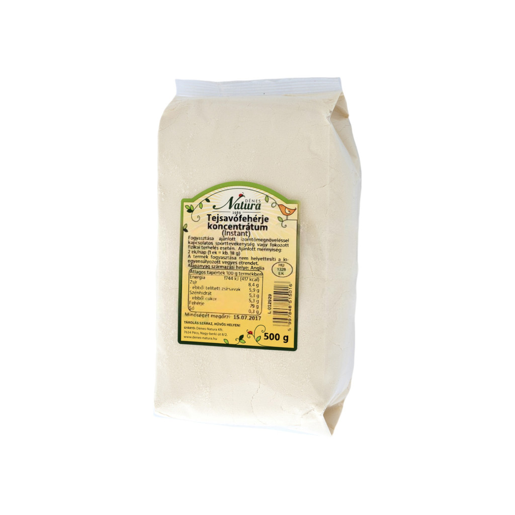 Concentrat de proteine din zer Natura, 500 g