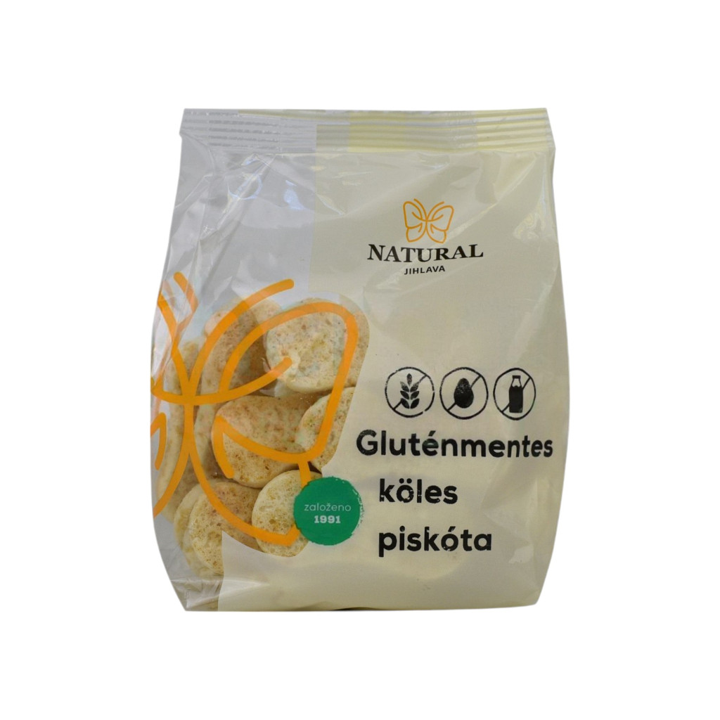 Prírodný bezlepkový piskót z prosa 150 g