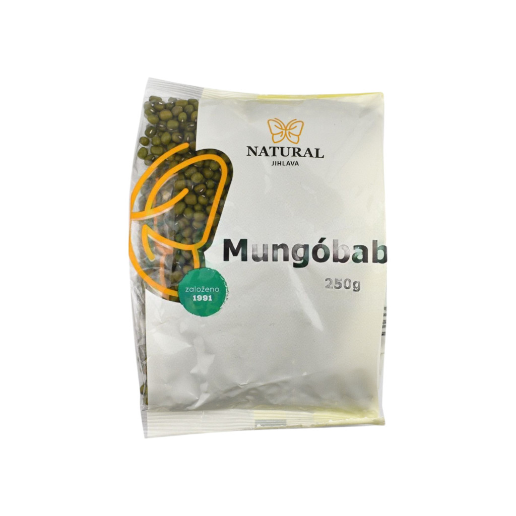 Prírodné mungo fazuľa 250 g
