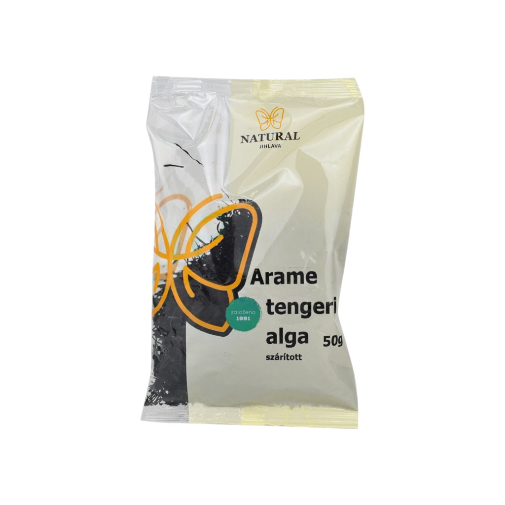 Prírodné sušené morské riasy Arame 50 g