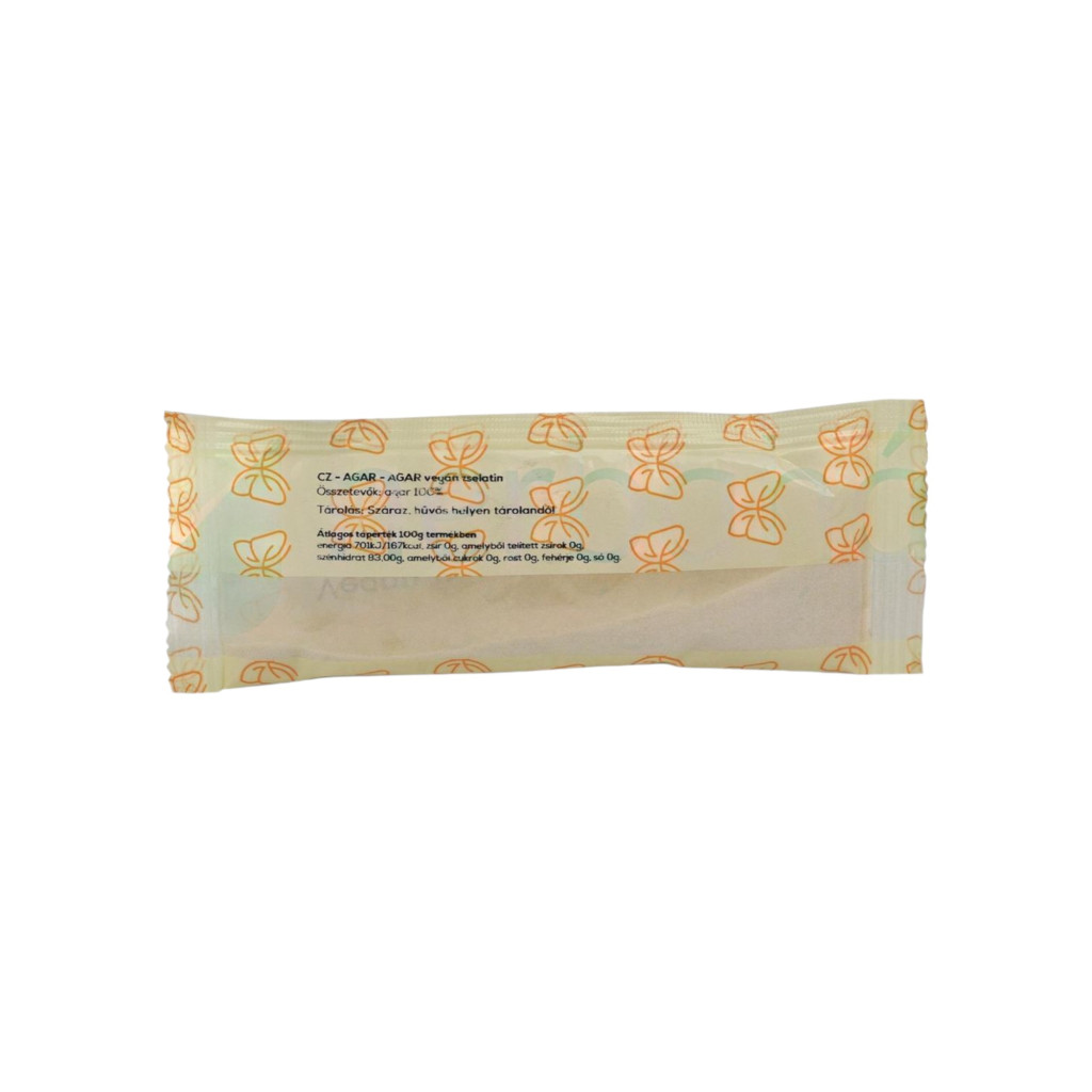 Natürliches veganes Gelatine (Agar-Agar) 10 g