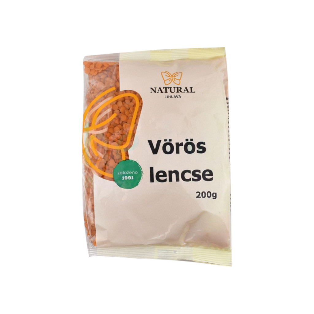 200 g naturalnej czerwonej soczewicy