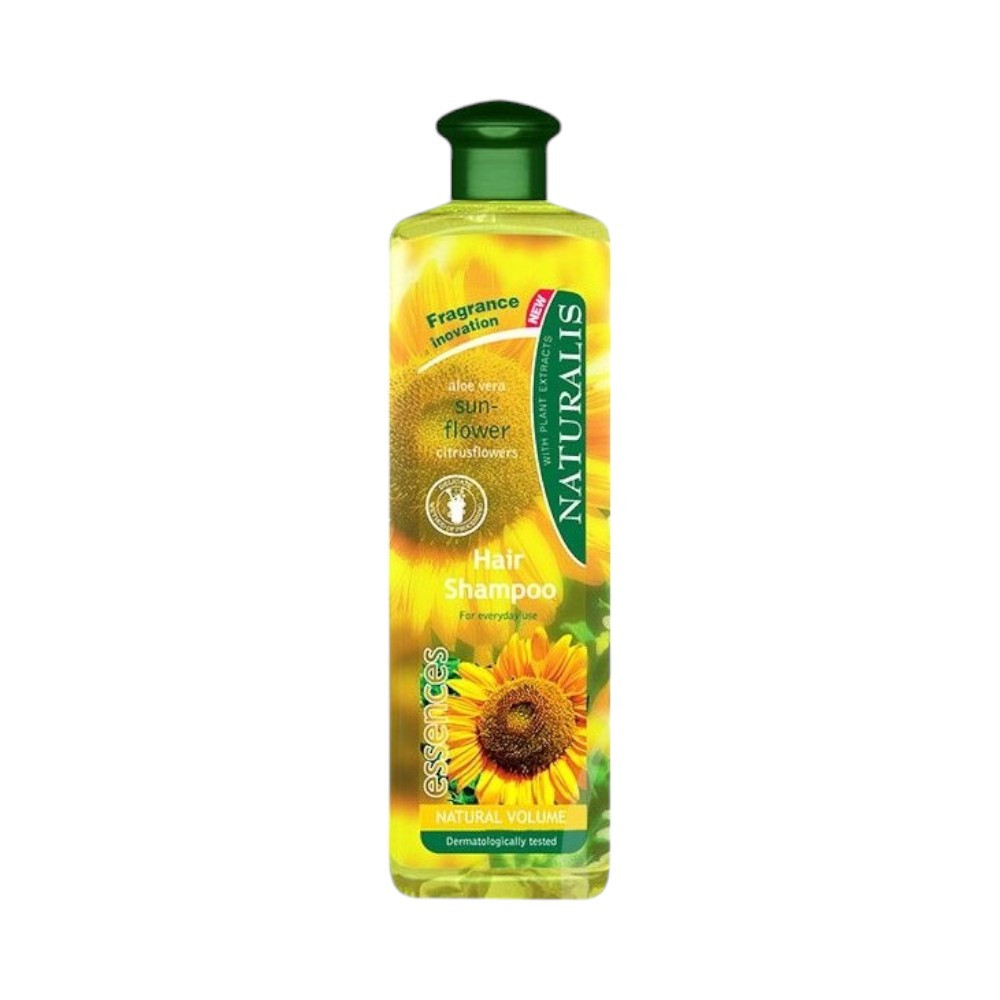 Naturalis shampoo with sunflower and aloe vera extract, 500 ml