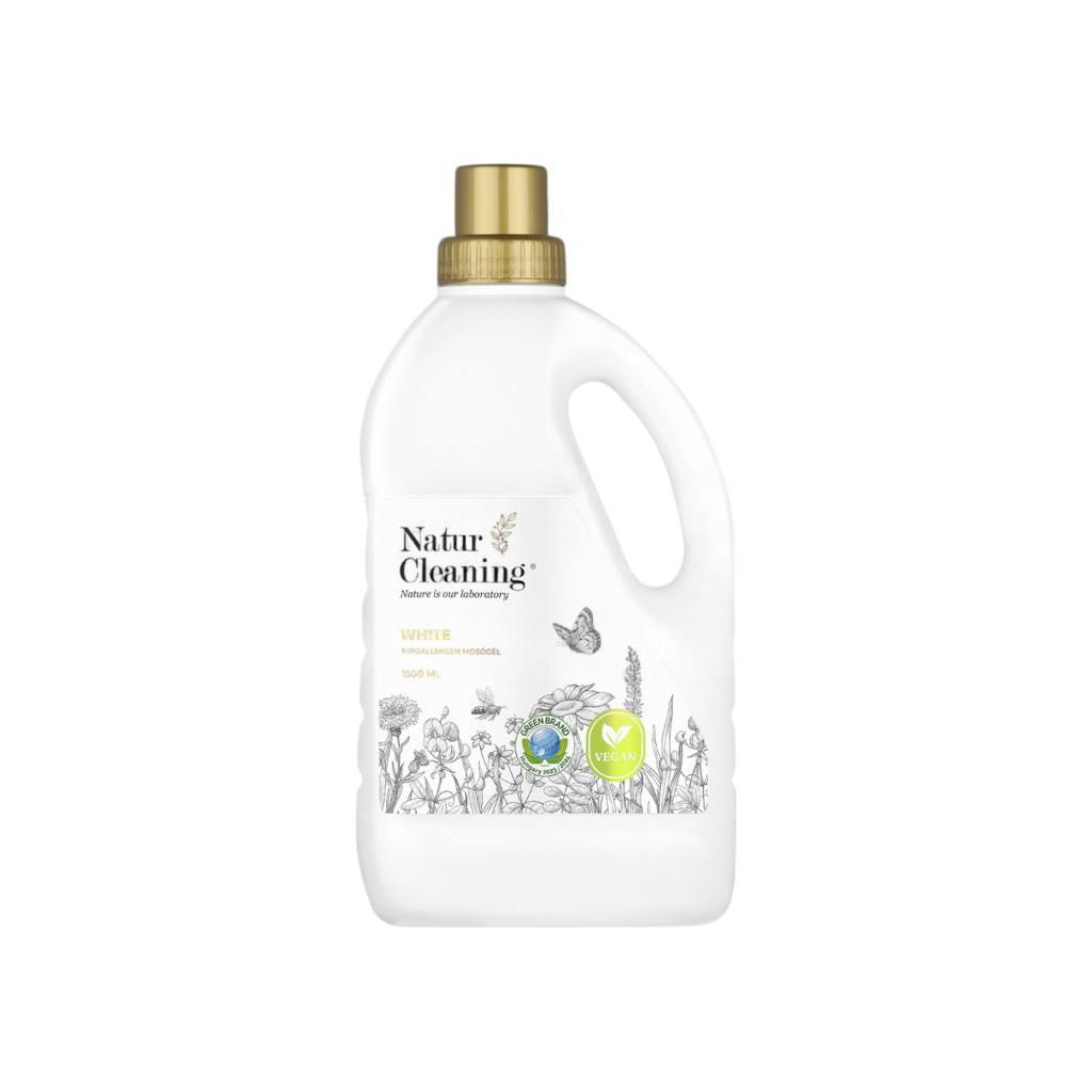 Naturcleaning mosógél fehér 1500 ml