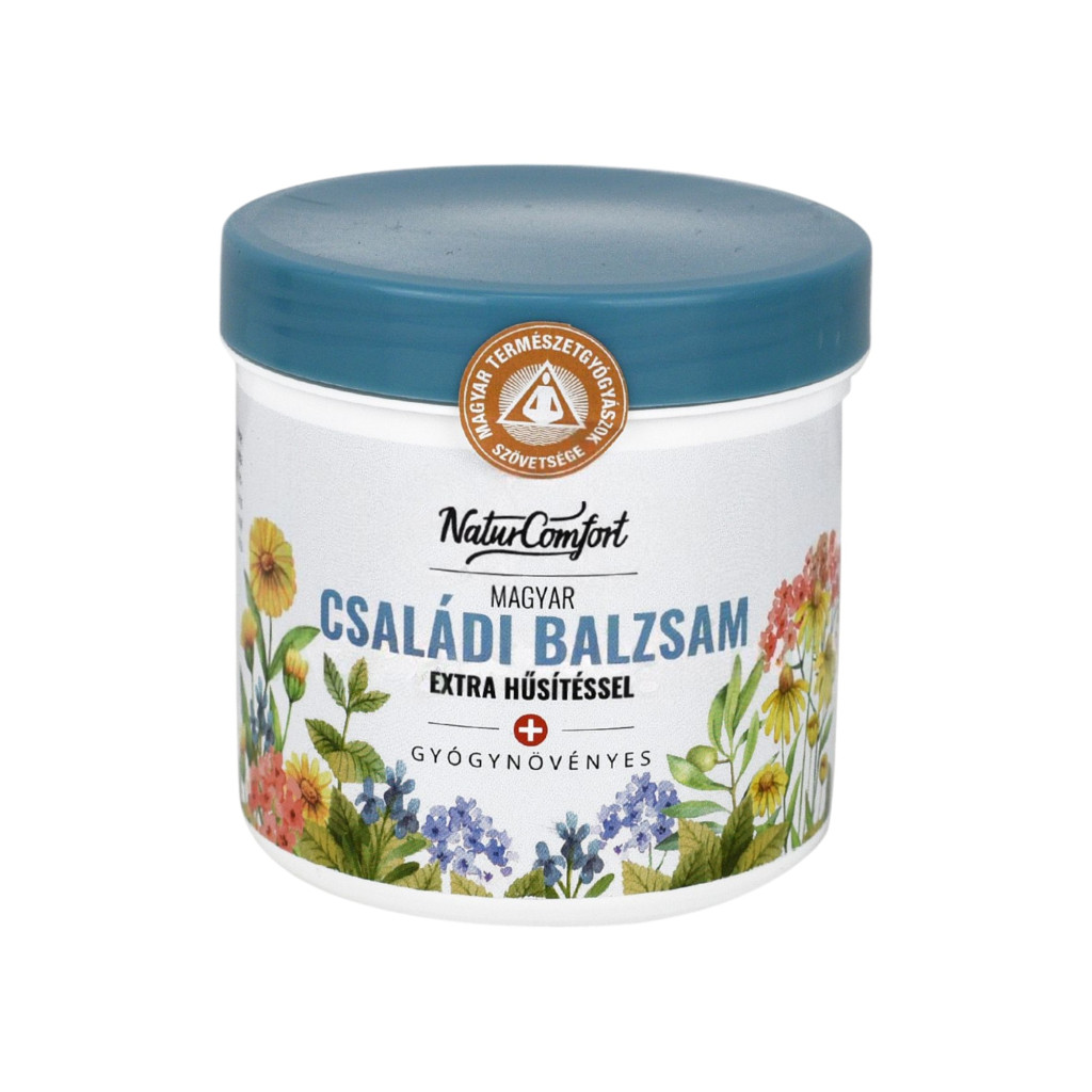 Maďarský rodinný balzám Naturcomfort s extra chladivým efektem 250 ml