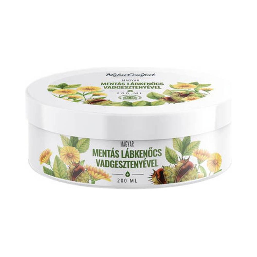 Naturcomfort mentolový krém na nohy s divým gaštanom 200 ml