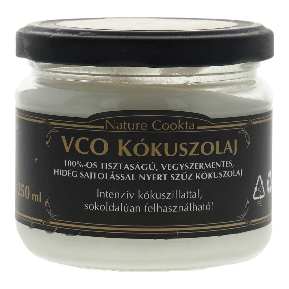 Nature Cookta vco kókuszolaj 250 ml