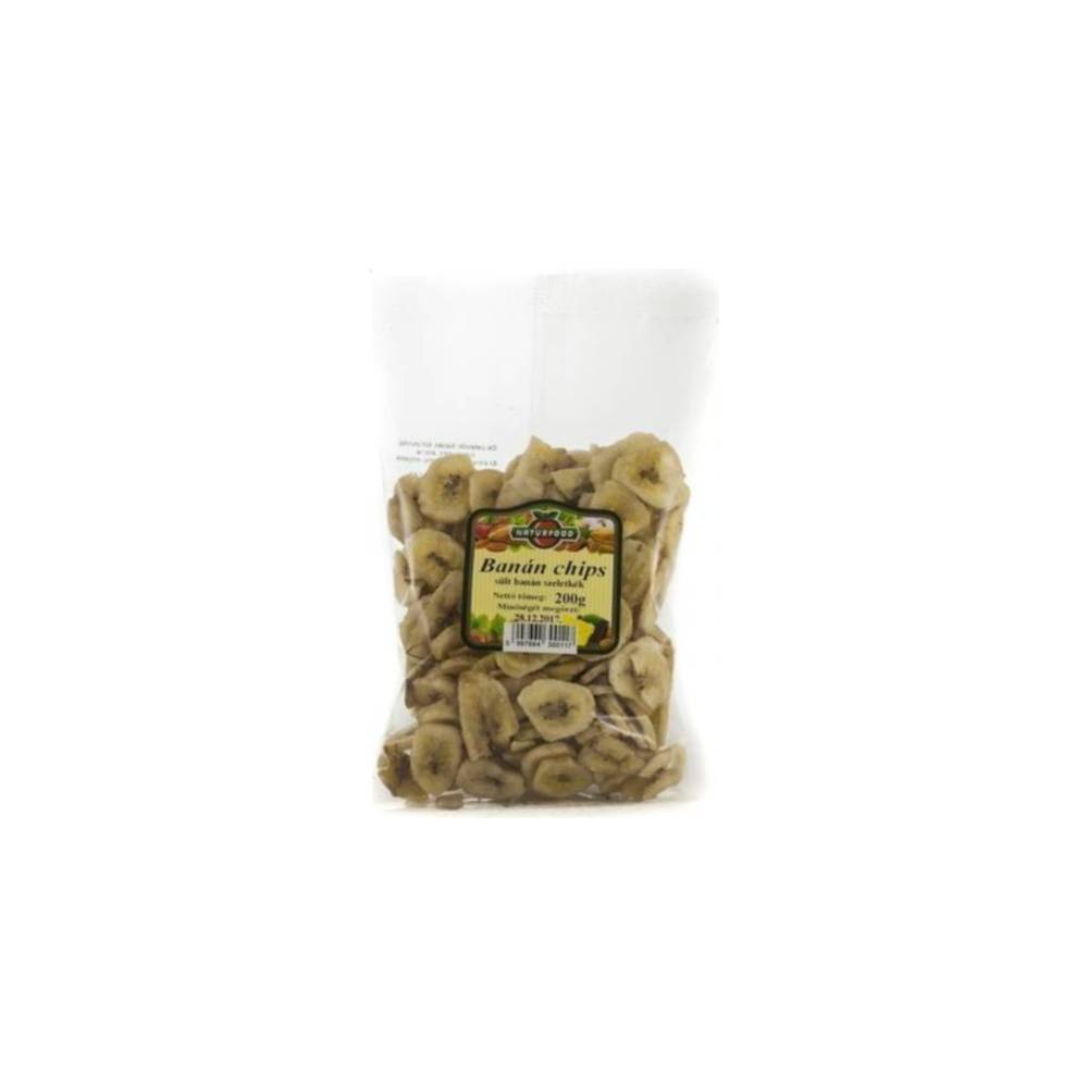 Naturfood chipsy bananowe 200 g