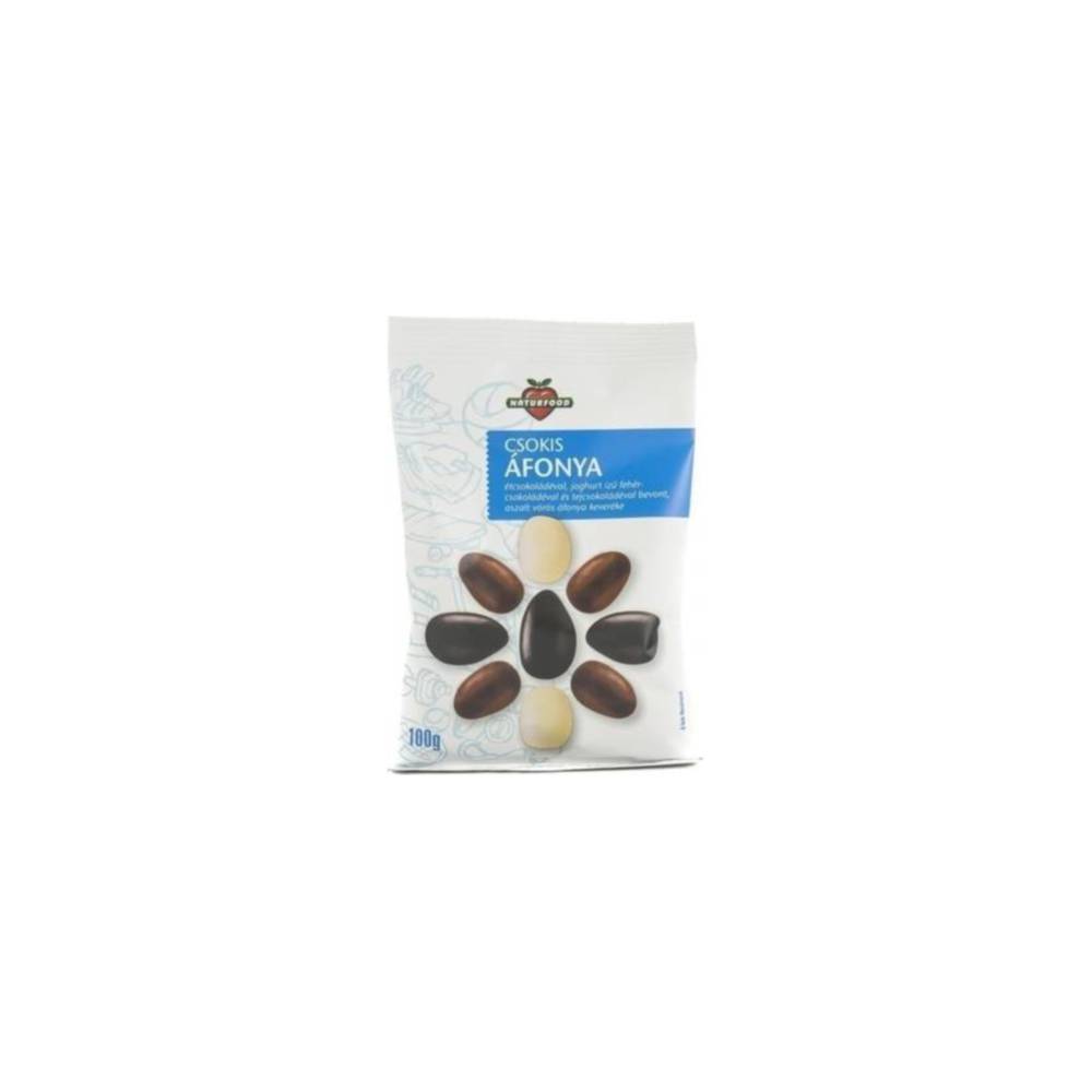 Naturfood čokoládové borůvky 100 g