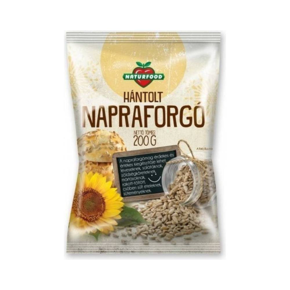 Seminte de floarea soarelui decojite Naturfood 200 g