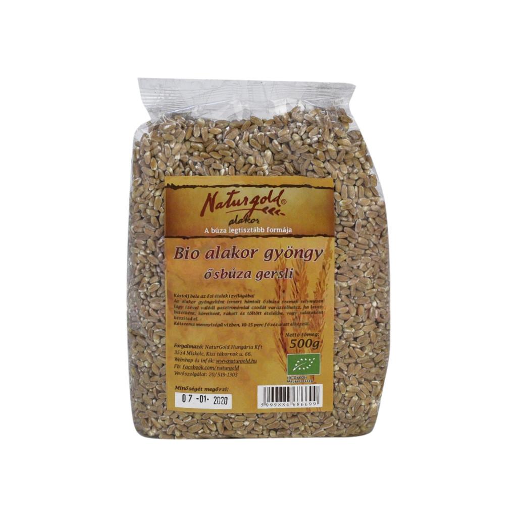 Bio celozrnné špaldové vločky Naturgold, 500 g