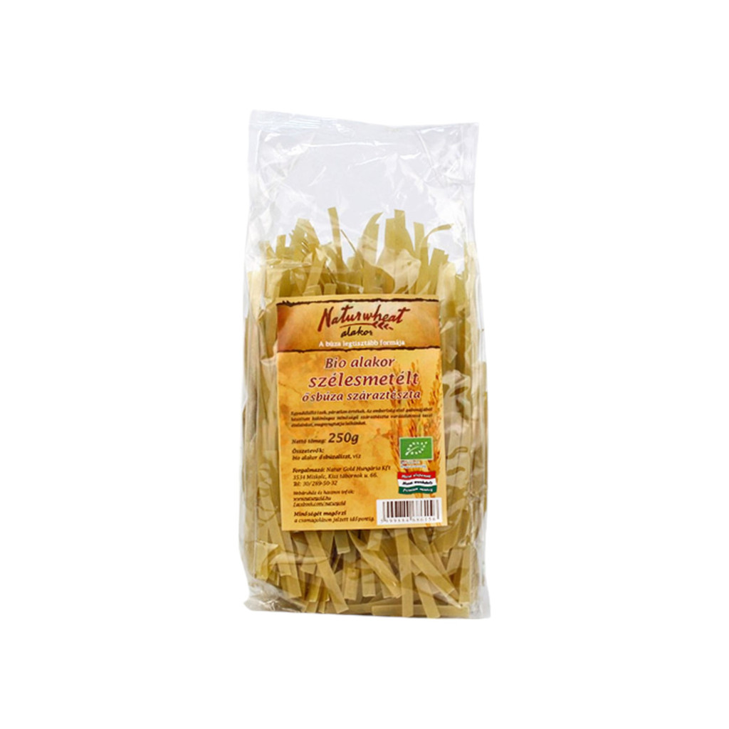 Naturgold bio alakor ősbúza szélesmetélt fehér 250 g
