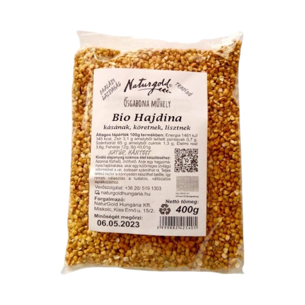 Naturgold bio hajdina főzésre, sütésre 400 g