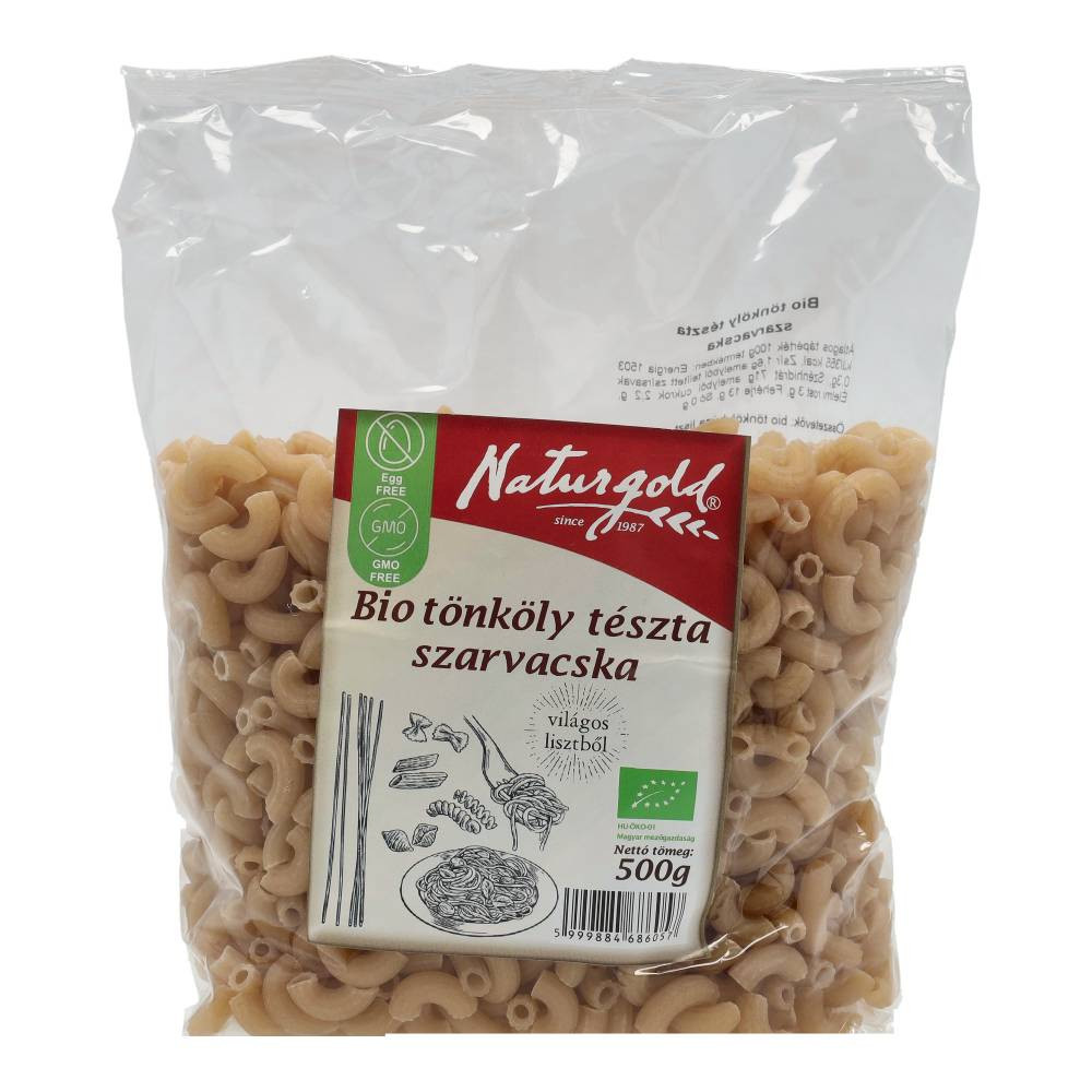 Naturgold Organic Pasta Spelt Horn Pasta 500 g