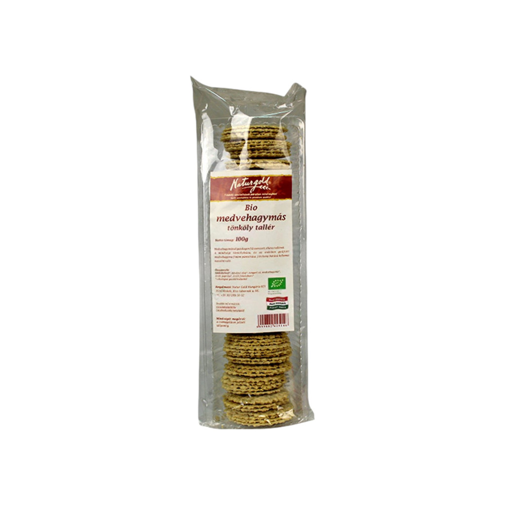 Bigiba tableta z špaldu s medvědím česnekem Naturgold bio 100 g